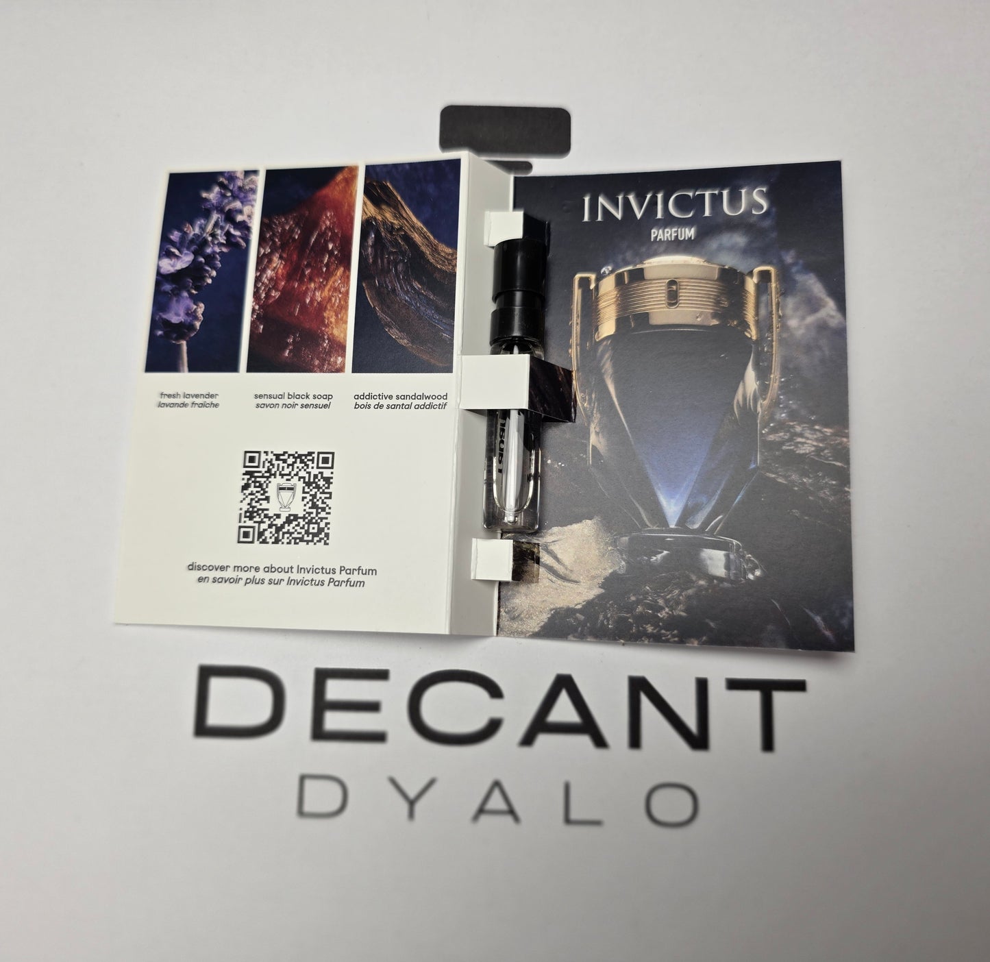 Echantillon Invictus Le Parfum Paco Rabanne