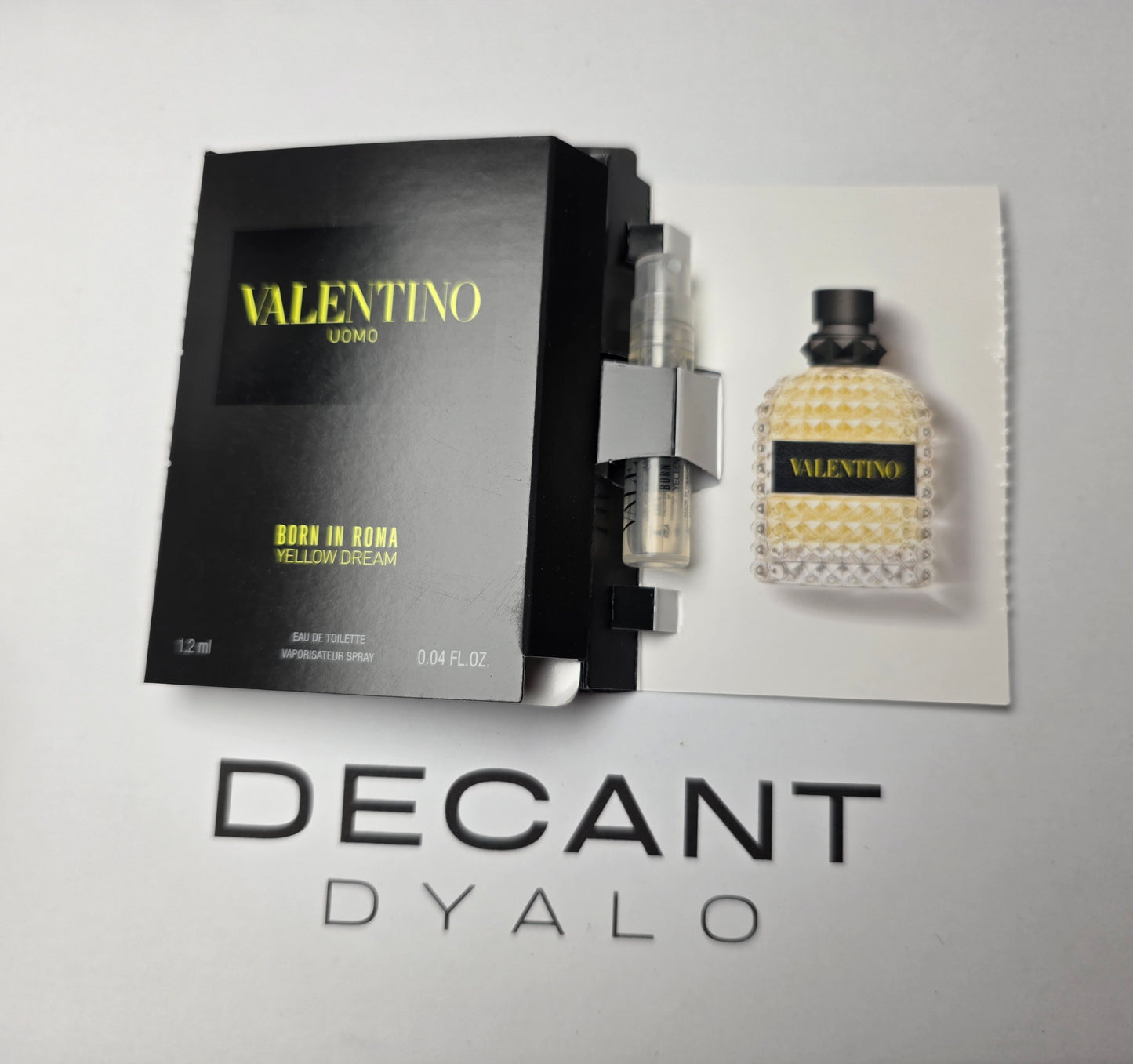 Echantillon Valentino Uomo Yellow Dream 1.2ml