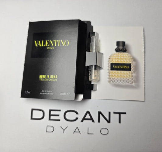 Echantillon Valentino Uomo Yellow Dream 1.2ml