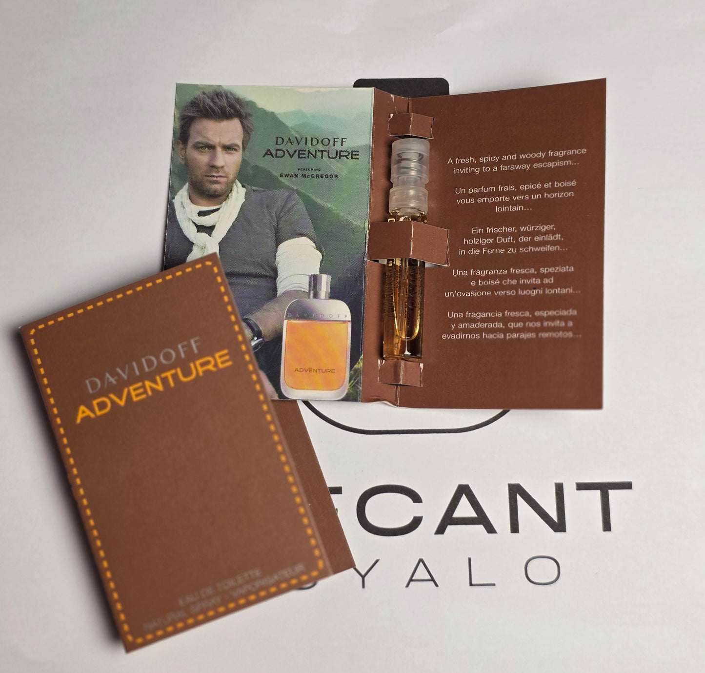 Echantillon Davidoff Adventure 1.2ml