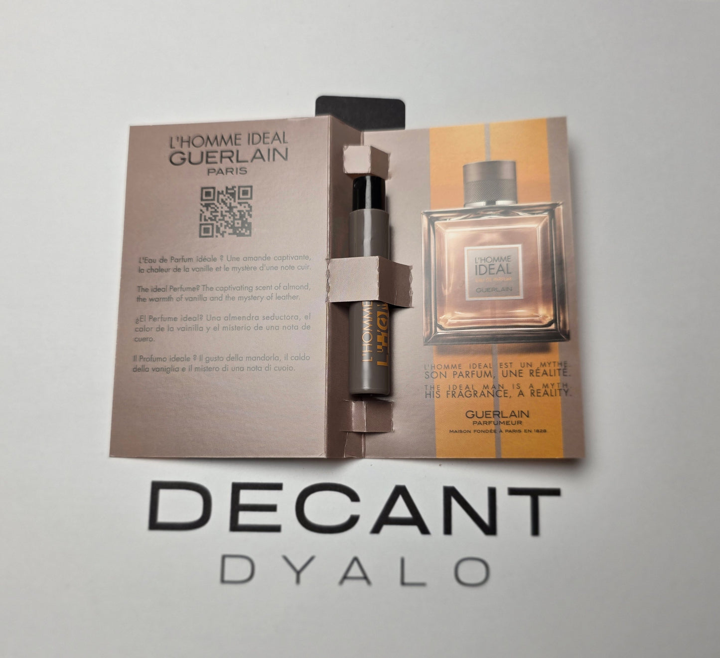 Echantillon Guerlain L'homme ideal eau de parfum