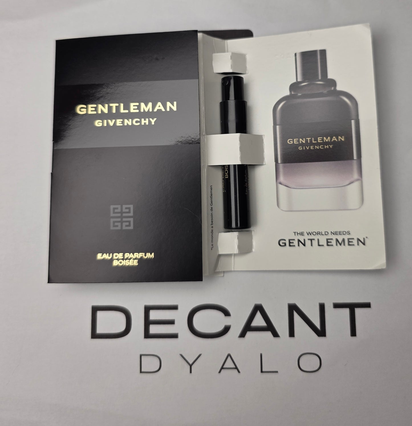 Echantillon Gentleman Eau de parfum Boisée
