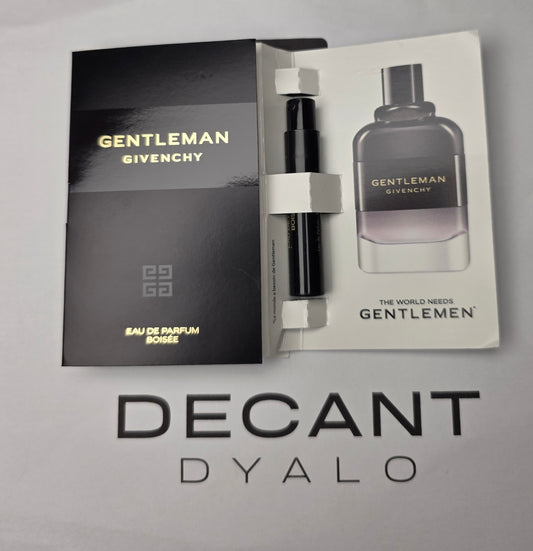 Echantillon Gentleman Eau de parfum Boisée