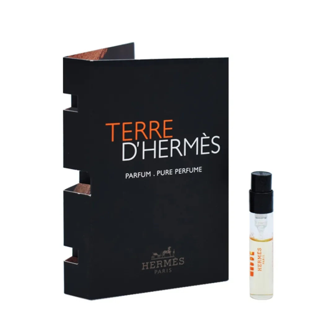 Echantillon Terre D'Hermès Parfum Pure 2ml
