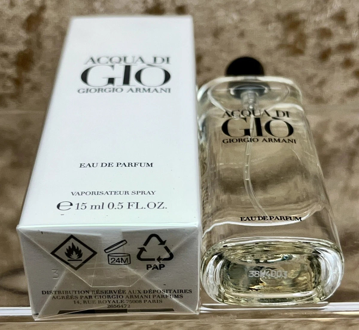 Miniature Aqua Di Gio Eau De Parfum 15ml