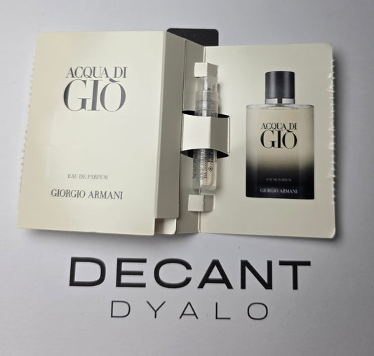 Echantillon Armani Aqua Di Gio EDP 1.2ml