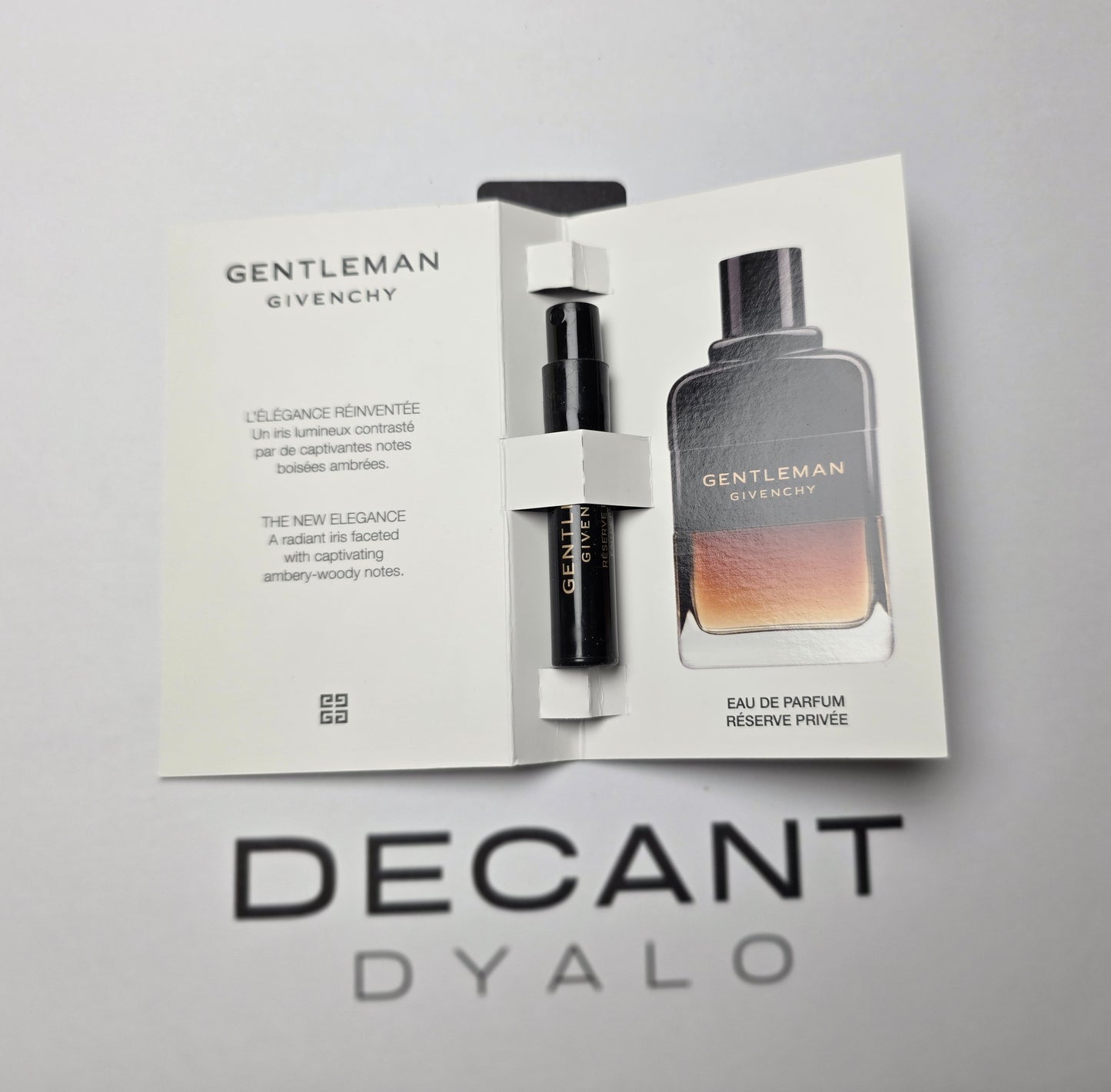 Echantillon Givenchy Gentleman reserve prive