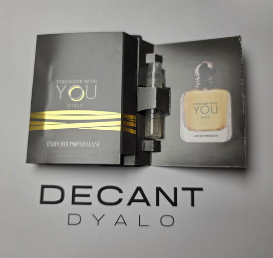 Echantillon Stronger With You Only EDT