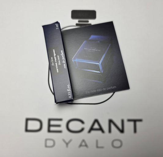 Echantillon Narciso Rodriguez For Him Bleu Noir