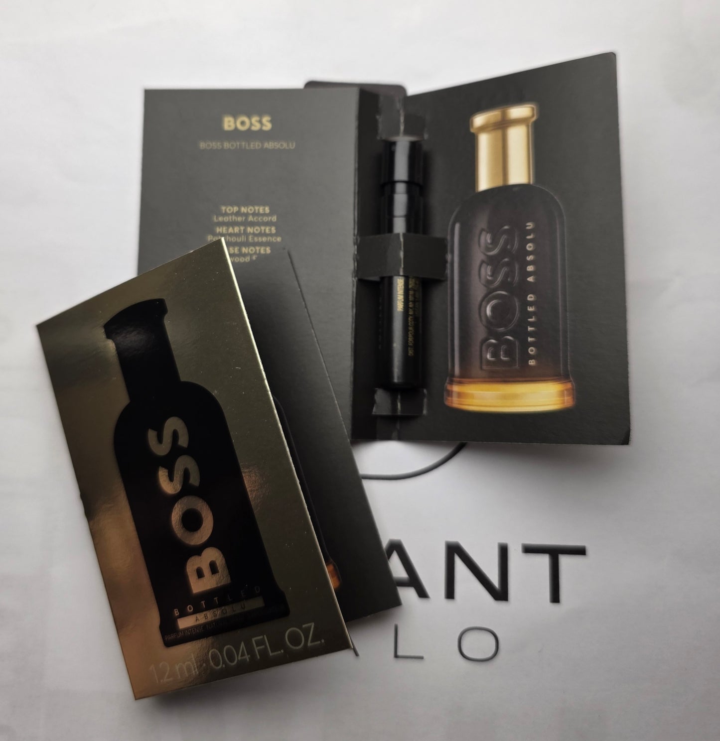 Echantillon Boss Bottled Absolu