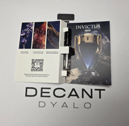 Echantillon Invictus Le Parfum Paco Rabanne